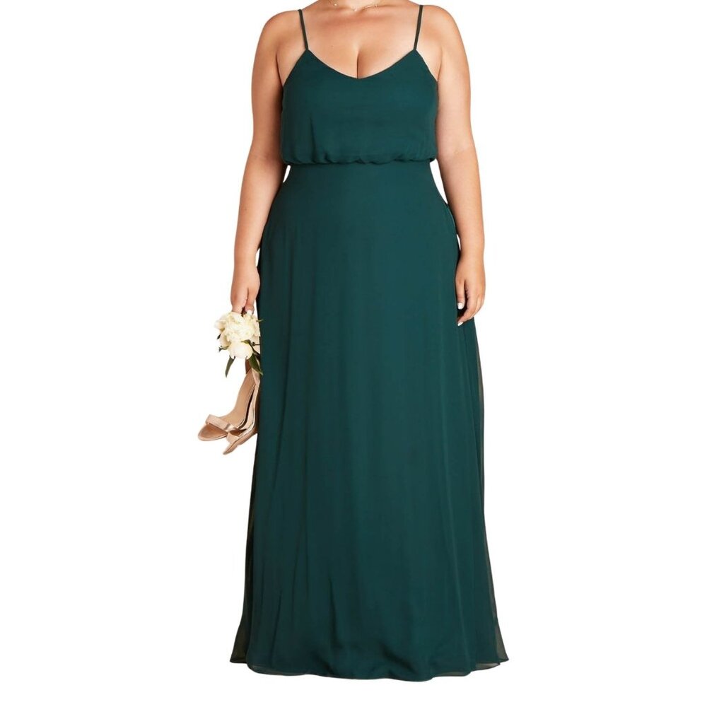 Birdy Grey “Gwennie” Bridesmaid Maxi Dress – Emerald Green – Size 2XL – NWT